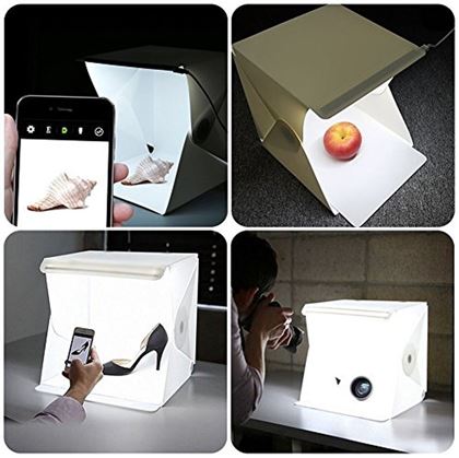 Obrázek z Mini fotobox s LED osvětlením