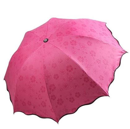 Obrázek z Magický deštník - tmavě růžový