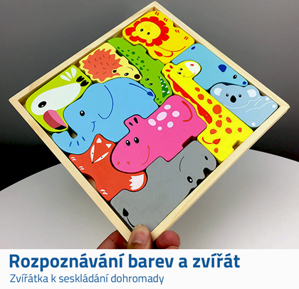 	Dřevěné puzzle pro nejmenší