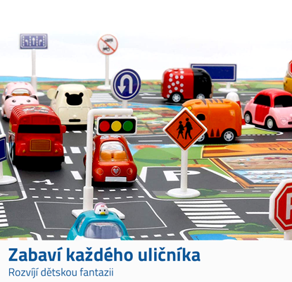 Hrací podložka - město