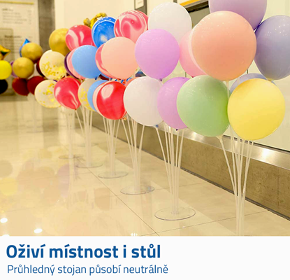 držák na balonky