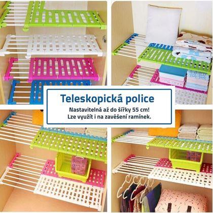 Teleskopická police