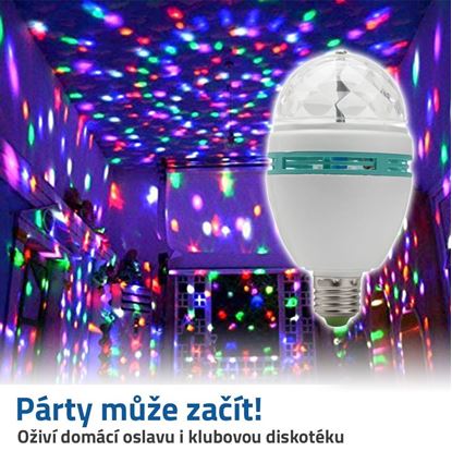 Obrázek Disco LED žárovka