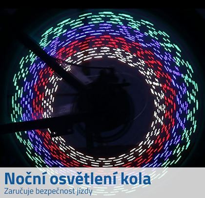 LED světlo na kolo