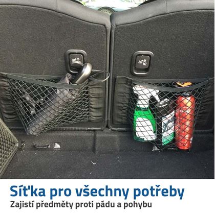 pružná upevňovací síť do kufru