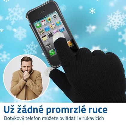 dotykové rukavice pro smartphone