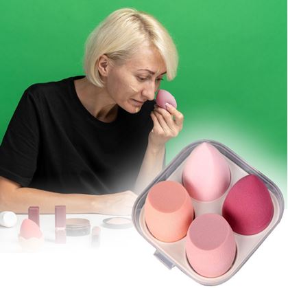 Make-up houbička 