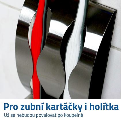 Držák na holítka a kartáčky