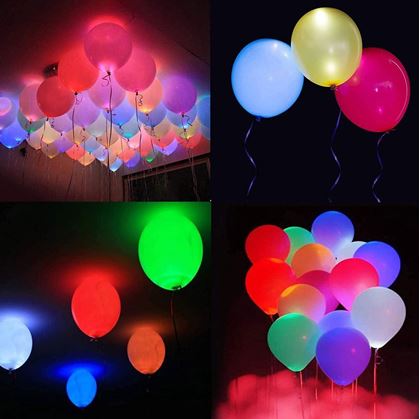 Svítící LED balónky