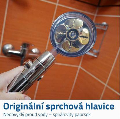 Obrázek Úsporná rotující sprchová hlavice