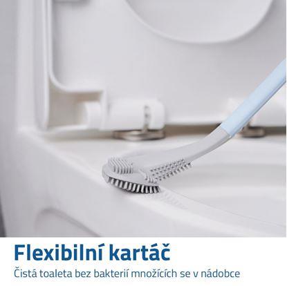 Obrázek Flexibilní čistící kartáč na wc