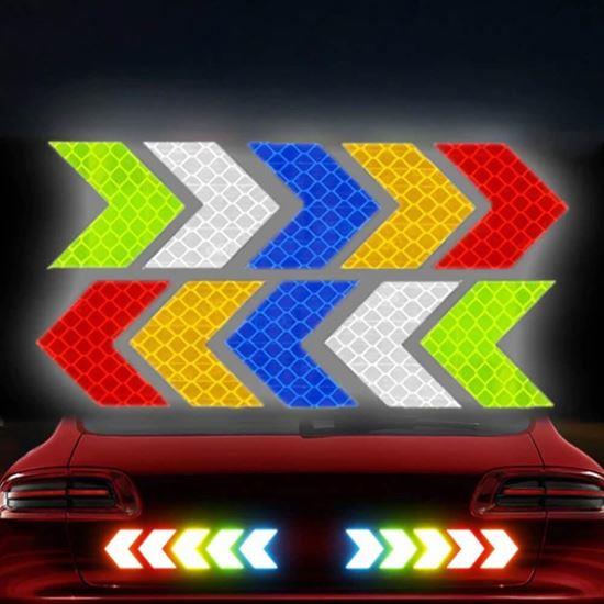 Obrázek z Samolepky na auto - šipky zelené