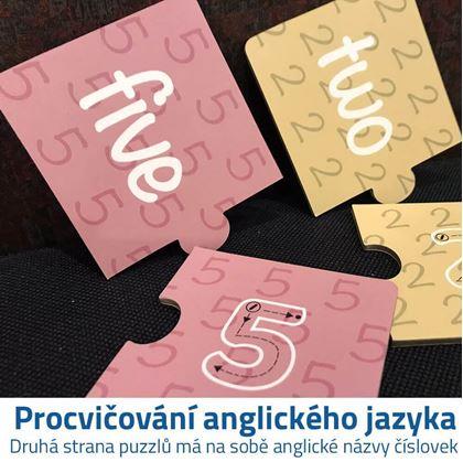Puzzle pro nejmenší - učíme se počítat