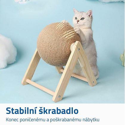 Obrázek z Škrabadlo pro kočky - koule