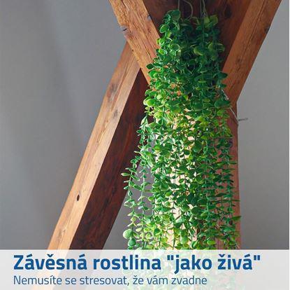 Umělá závěsná rostlina