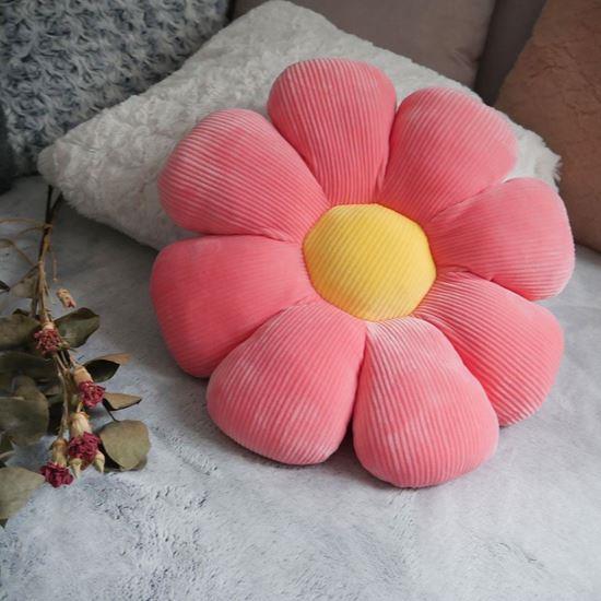 Polštář květina - růžový