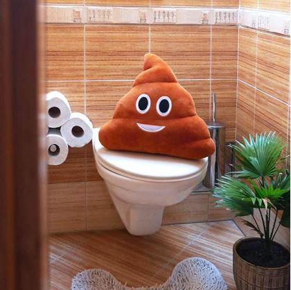 Emoji polštář kakánek