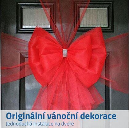  Vánoční mašle na dveře