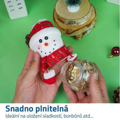 Vánoční dóza - sněhulák