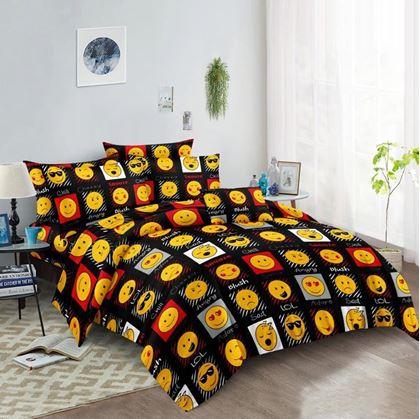 Obrázek z Povlečení z mikrovlákna - emoji