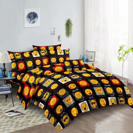 Obrázek z Povlečení z mikrovlákna - emoji