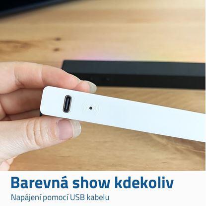 Obrázek LED světelný panel reagující na zvuk