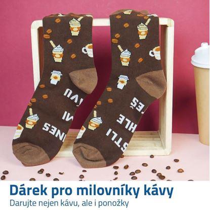 Ponožky pro milovníky kávy