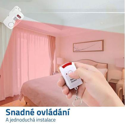 Bezdrátový alarm s pohybovým čidlem