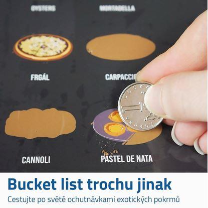 Obrázek  Stírací plakát - 100 specialit, které musíte ochutnat