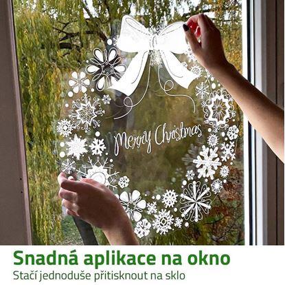 Obrázek Vánoční nálepka na okno