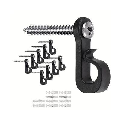 Obrázek Háčky s vrutem 10 ks