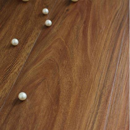 Obrázek z PVC samolepicí dřevěná podlaha - dub tmavý