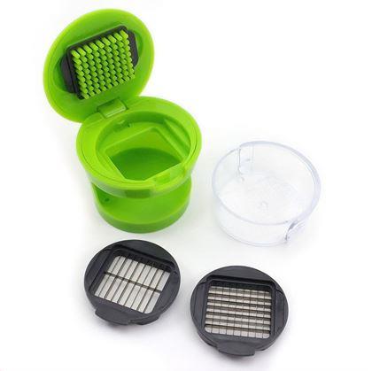 Obrázek z Ruční kráječ na česnek + 2 nástavce