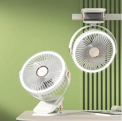 Obrázek Přenosný stolní ventilátor s klipem