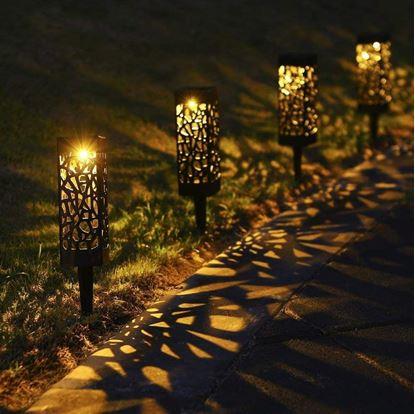 Obrázek Zahradní solární osvětlení s ornamenty