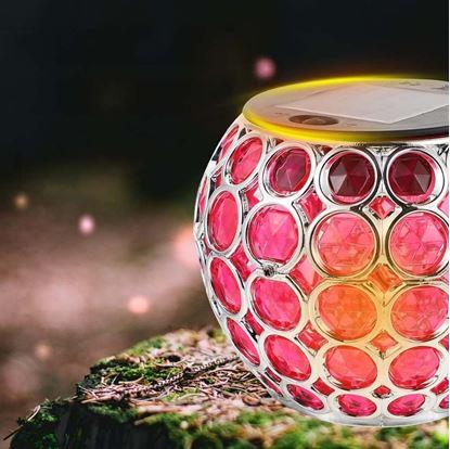 Obrázek Barevná solární lampa