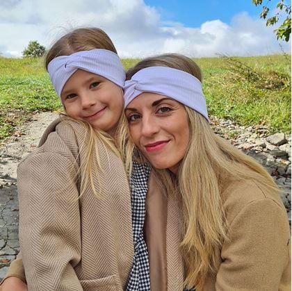 Obrázek z Set 2 čelenek - Maminka a dcera - bílá