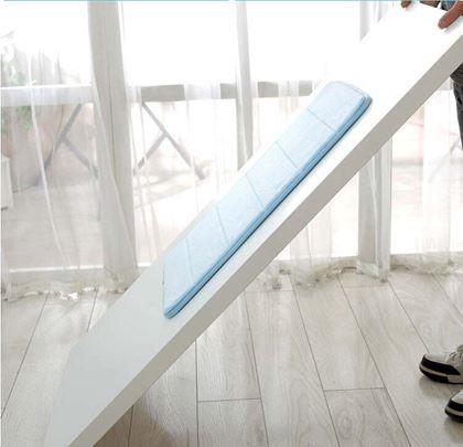 Obrázek z Protiskluzová koupelnová předložka 40 x 60 cm - modrá