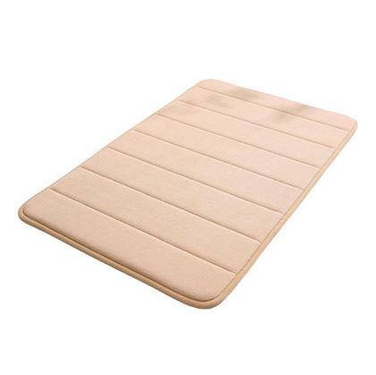 Obrázek z Protiskluzová koupelnová předložka 40 x 60 cm - béžová
