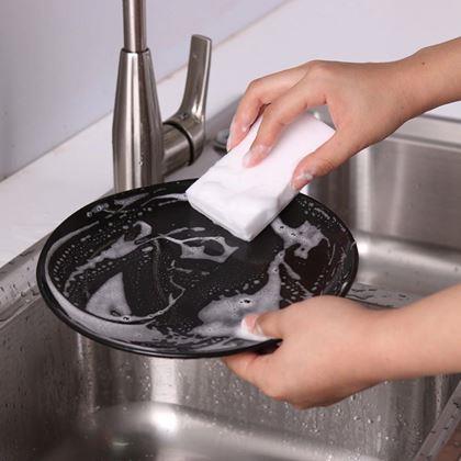 Obrázek z 10 ks Melaminové čistící nano houbičky