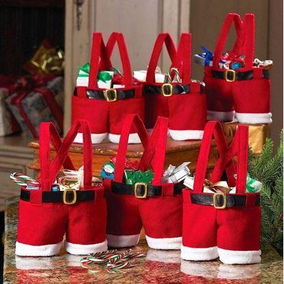 Obrázek Vánoční taška na víno - Santa Claus