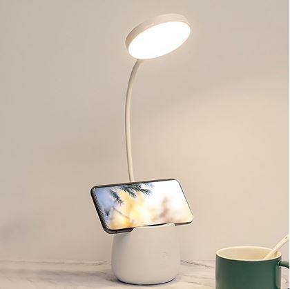 Obrázek z Dotyková lampa se stojanem na telefon 
