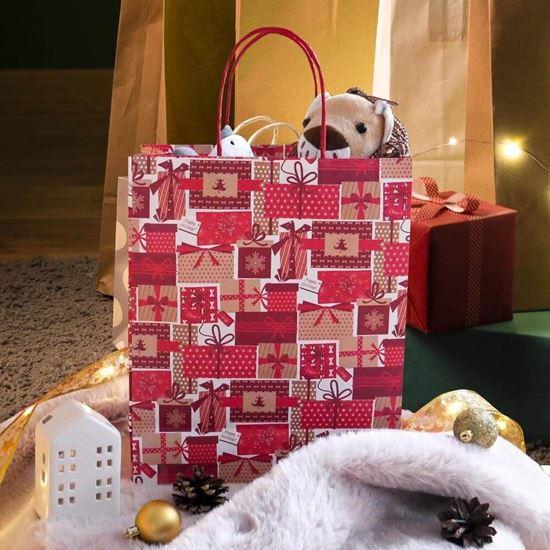 Obrázek z Vánoční taška - velikost M - dárečky