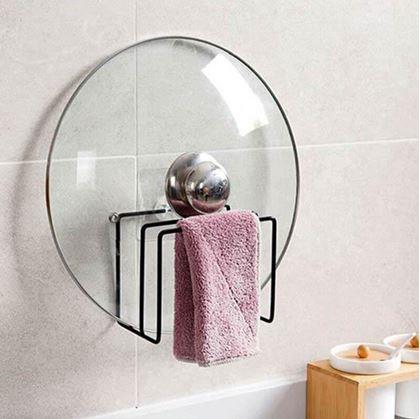 Obrázek z Nalepovací držák na prkénka a pokličky, 2 přihrádky