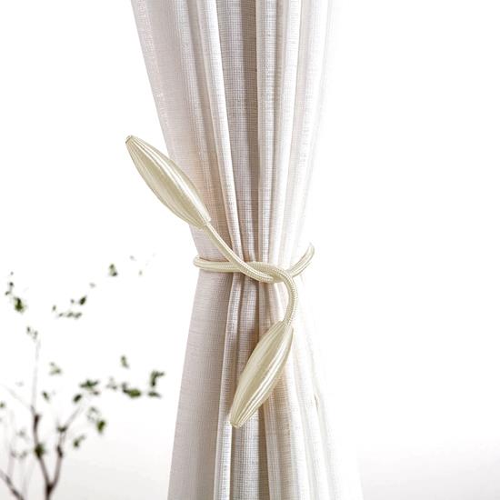 Obrázek z Spona na závěsy - světle béžová