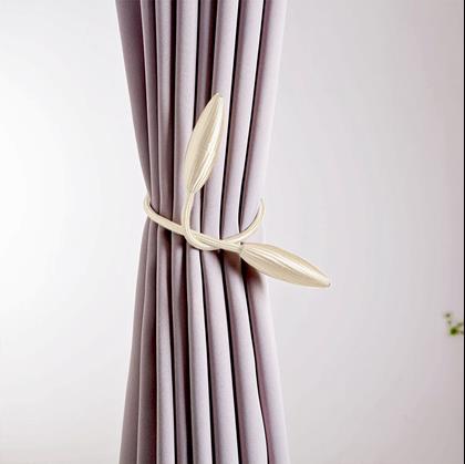 Obrázek z Spona na závěsy - světle béžová