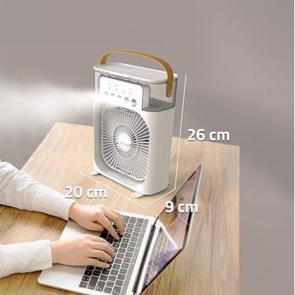 Obrázek z Stolní ventilátor s mlhou