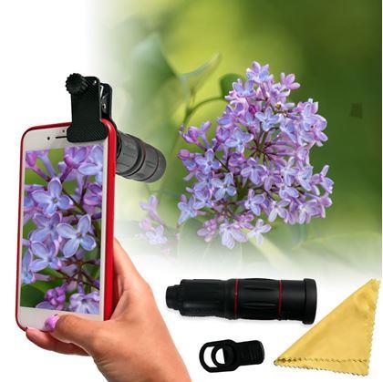Obrázek z 18x Zoom objektiv na telefon