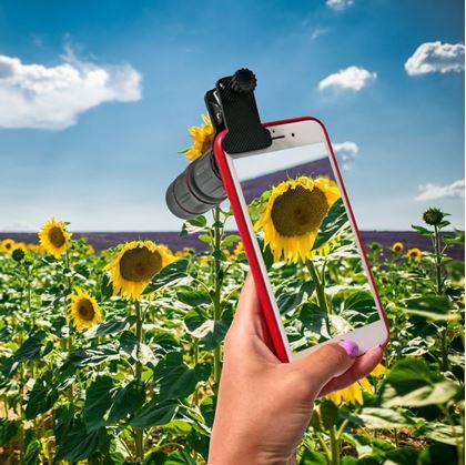 Obrázek z 18x Zoom objektiv na telefon