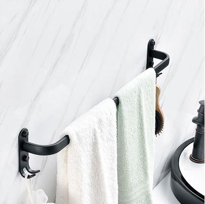 Obrázek z Nalepovací věšák na ručník, s háčky